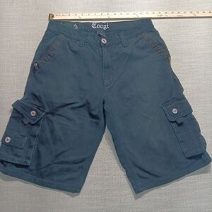 Vintage Coogi 1990's Cargo shorts, Size- 34, Faded Black, Great condition